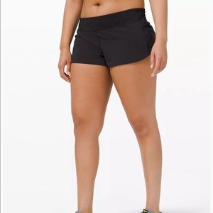 Lululemon Speed up shorts size 4